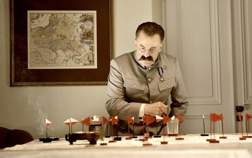 Daniel Olbrychski in Battle of Warsaw 1920 directed by Jerzy Hoffman, 2011, Forum Film Poland